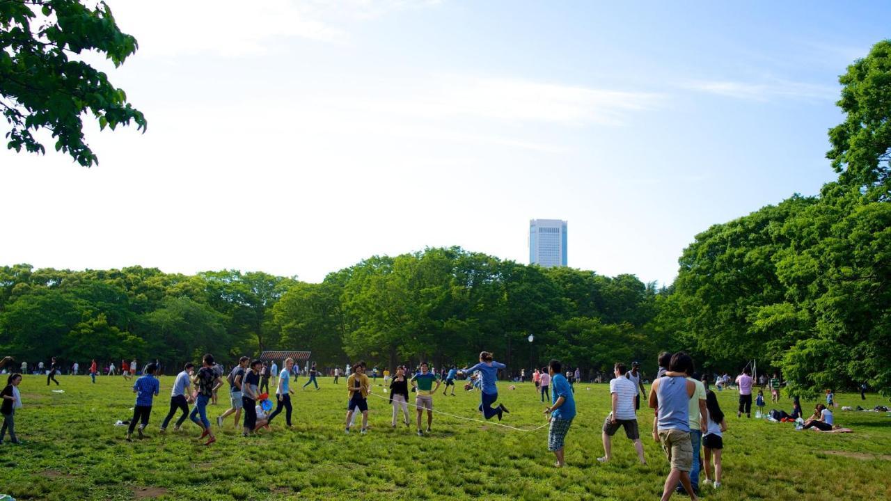 Ferienwohnung 渋谷 広め50M2 2Ldk 代々木公園駅徒歩5分 家族におすすめ Präfektur Tokio Exterior foto